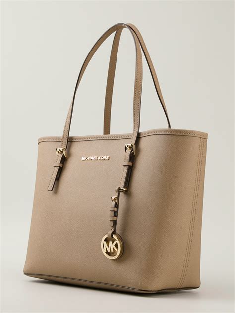 michael kors jet set large tote ballet|michael kors jet set girls.